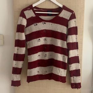Miharayasuhiro destroy grunge sweater